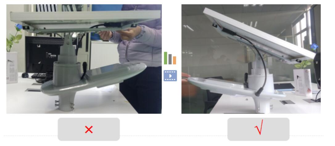 源碼太陽能路燈安裝與調試