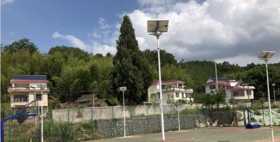 工地用太陽(yáng)能路燈如何安裝